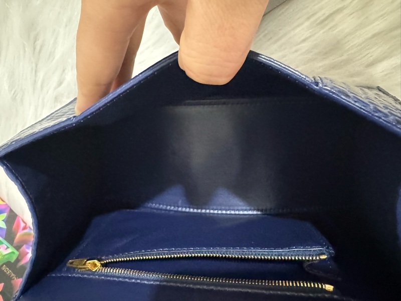 Balenciaga S小號 鱷魚壓紋沙漏包-7