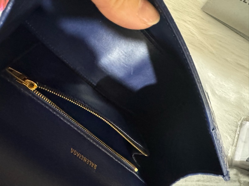 Balenciaga S小號 鱷魚壓紋沙漏包-8