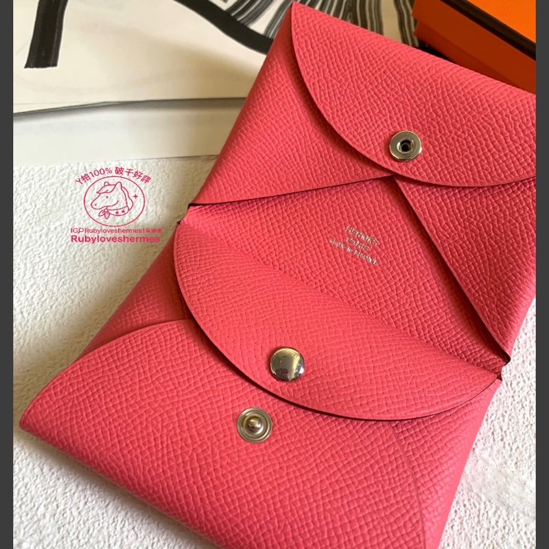 Rubyloveshermes愛馬仕calvi duo杜鵑粉hermes-1