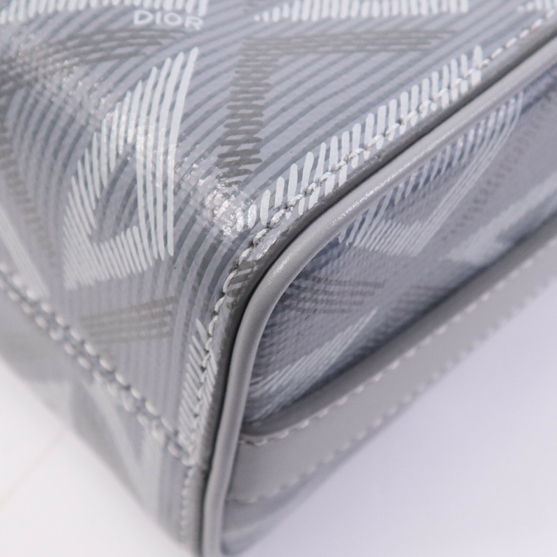 Dior 塗層帆布Lingot 22銀扣肩背袋-5