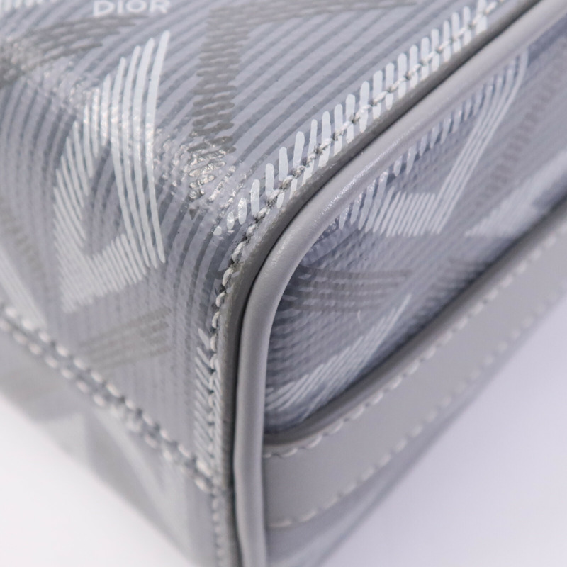 Dior 塗層帆布Lingot 22銀扣肩背袋-7