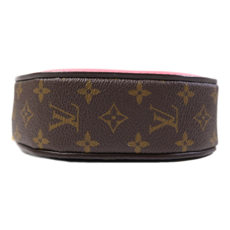 LOUIS VUITTON Animogram Wallet on chain金扣鏈帶肩背袋-4