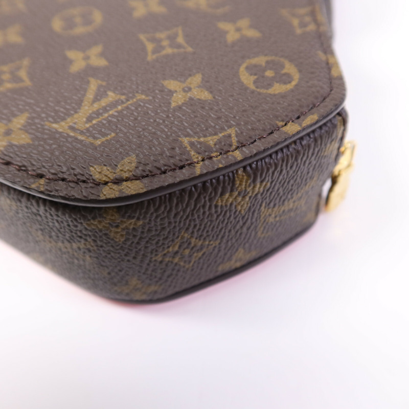 LOUIS VUITTON Animogram Wallet on chain金扣鏈帶肩背袋-7
