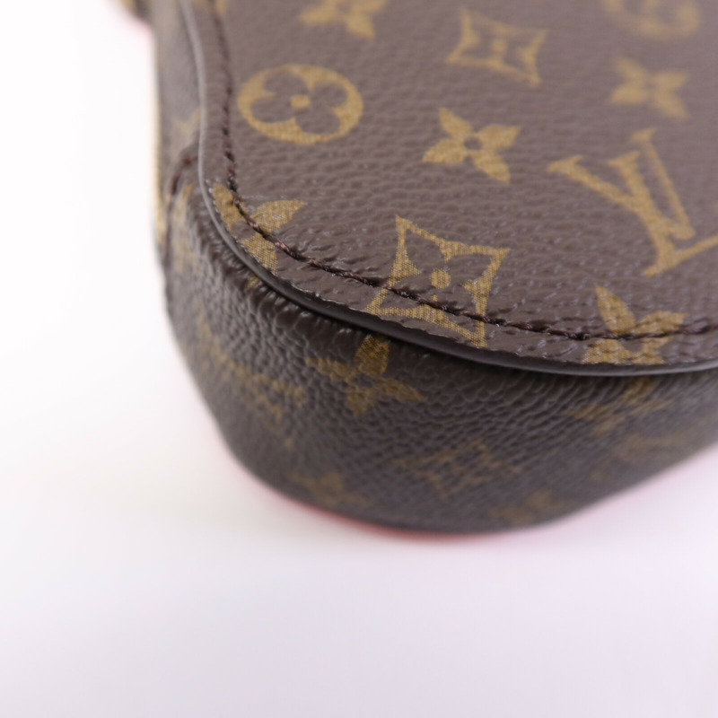LOUIS VUITTON Animogram Wallet on chain金扣鏈帶肩背袋-8