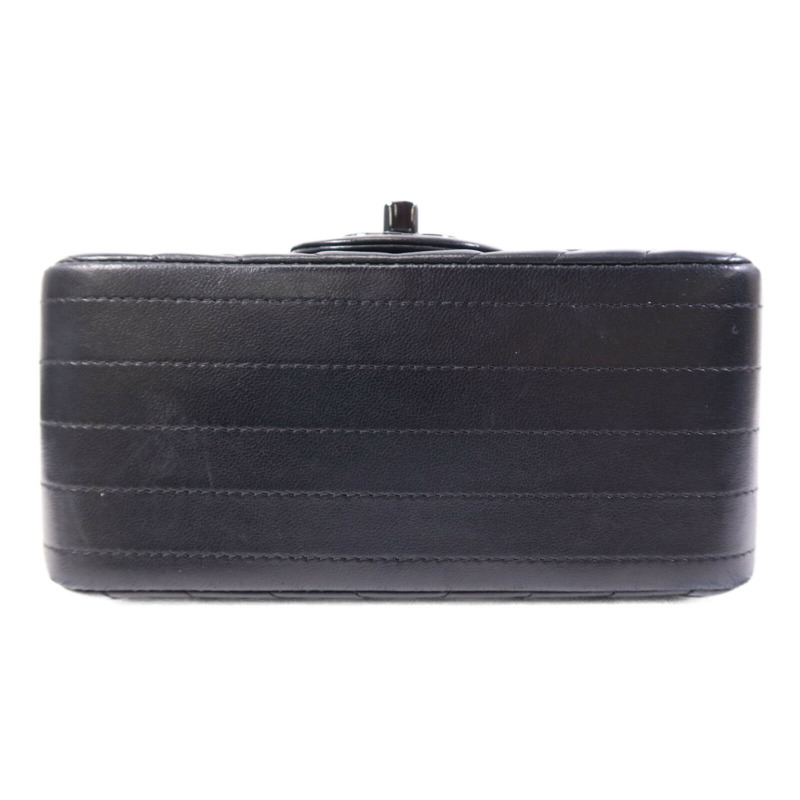 CHANEL 羊皮皮革Mini Classic 17鏈帶肩背袋-3