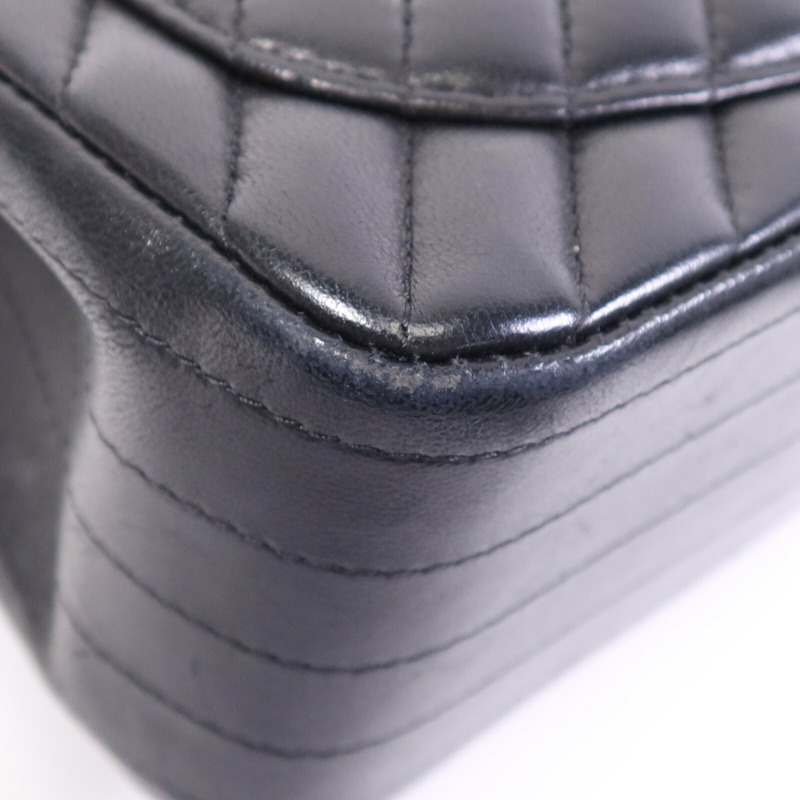 CHANEL 羊皮皮革Mini Classic 17鏈帶肩背袋-7