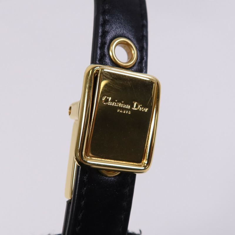 Dior 牛皮皮革Bobby East West金扣肩背袋-14