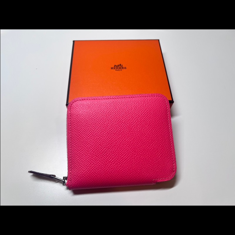 Hermes silk'In短夾-0