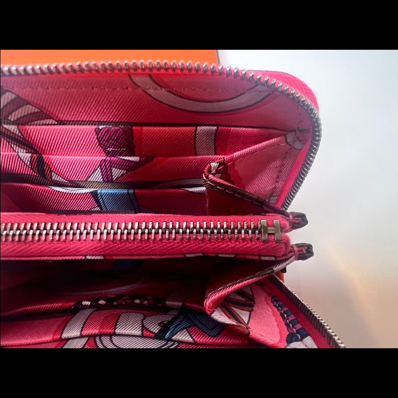 Hermes silk'In短夾-5