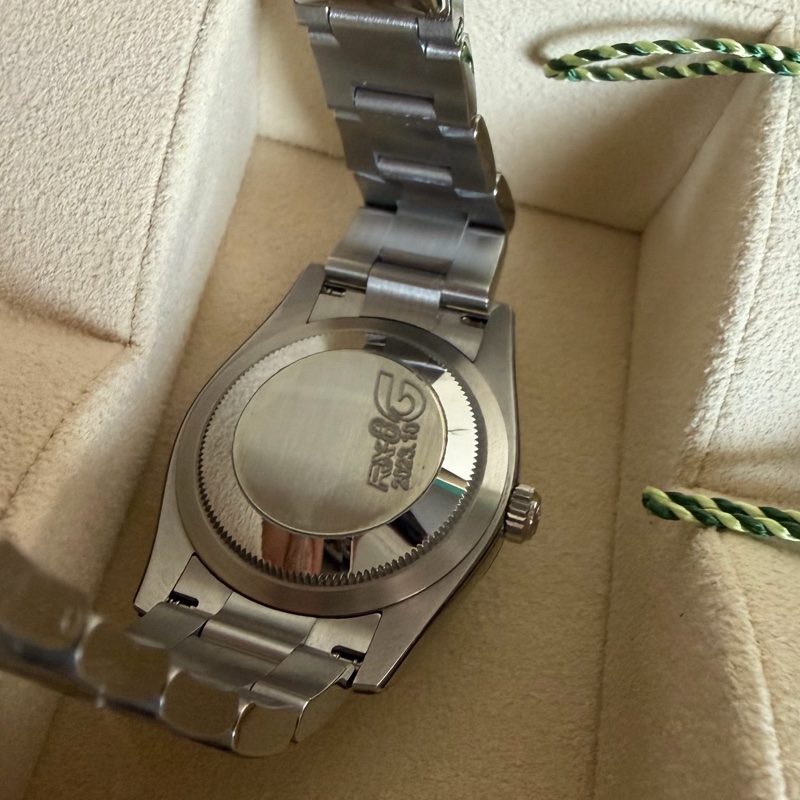 Rolex勞力士124200 op34 黑盤 女錶-2