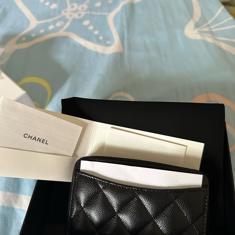 香奈兒ㄇ字加大零錢包-3