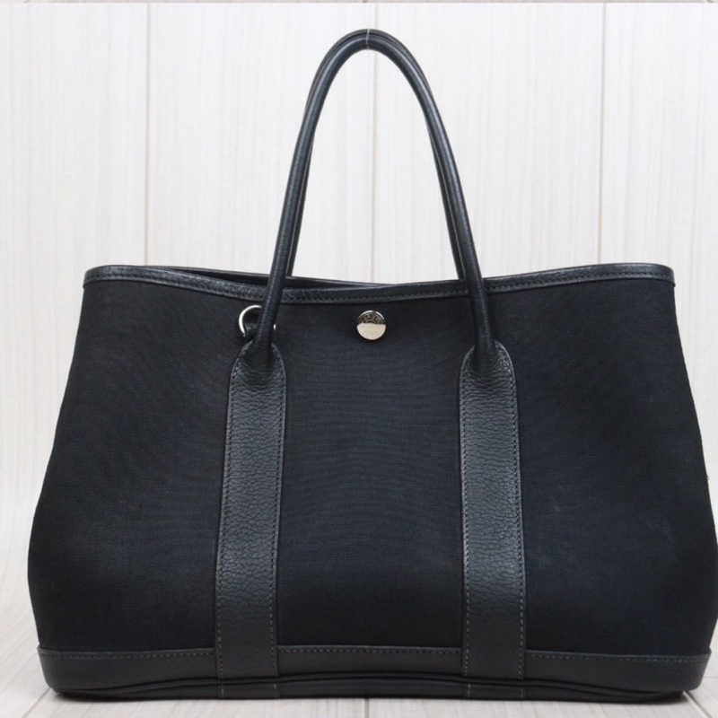 Garden Party 30 TPM 黑色帆布肩背包(原廠揹帶)-2