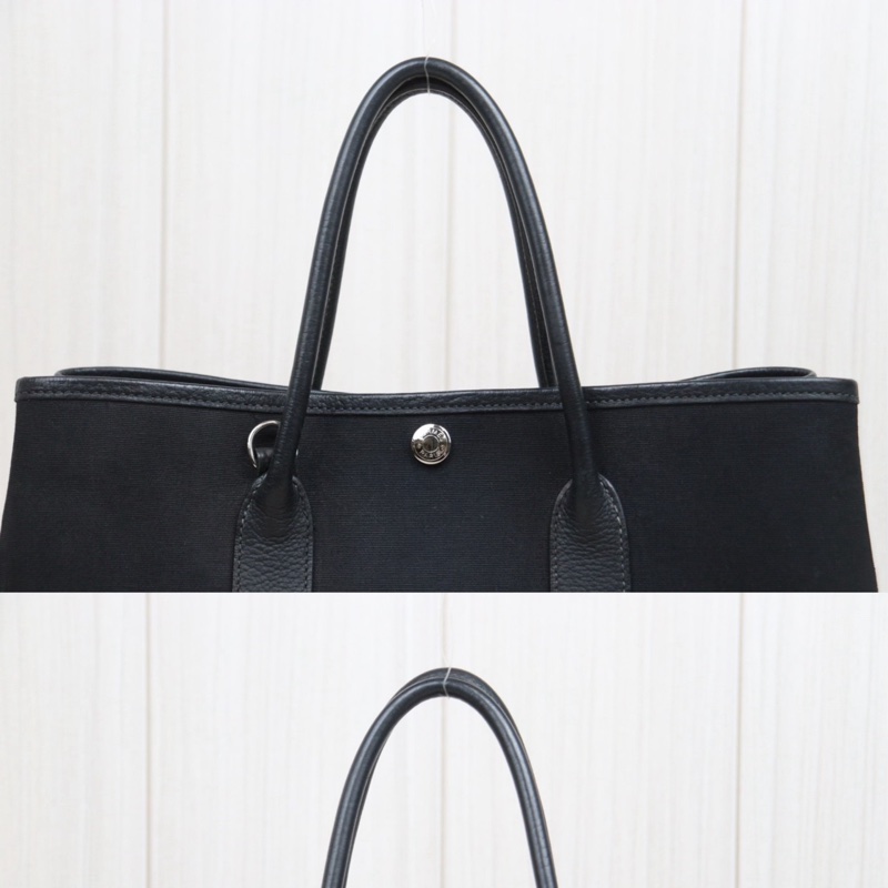 Garden Party 30 TPM 黑色帆布肩背包(原廠揹帶)-4