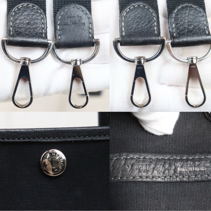 Garden Party 30 TPM 黑色帆布肩背包(原廠揹帶)-9