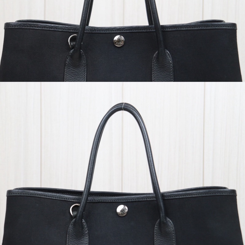 Garden Party 30 TPM 黑色帆布肩背包(原廠揹帶)-10