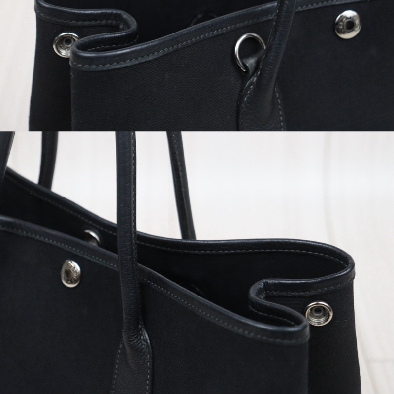 Garden Party 30 TPM 黑色帆布肩背包(原廠揹帶)-13