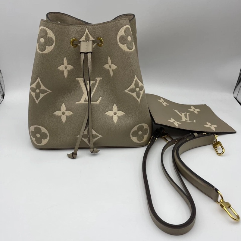 路易威登 NeoNoe MM 雙色 LV 手提包/單肩包-0