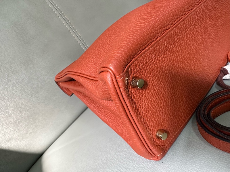 愛馬仕Kelly28 紅色金扣 A刻 保存狀態極佳,五金依舊煥亮如新,-15