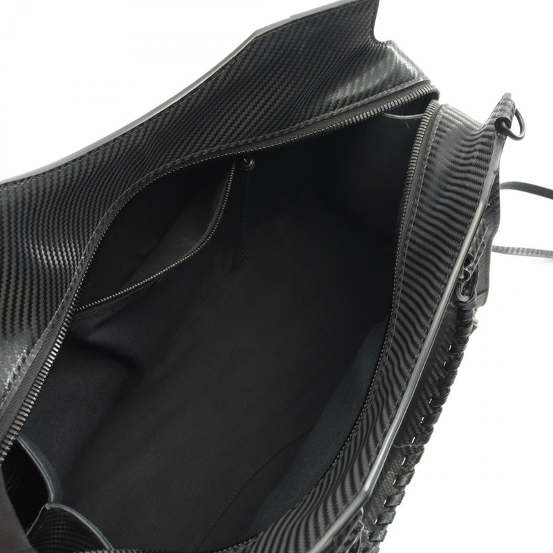 BALENCIAGA Neo Classic City 中型手提包 638470 PVC塗層帆布 黑色 二手 女士-2