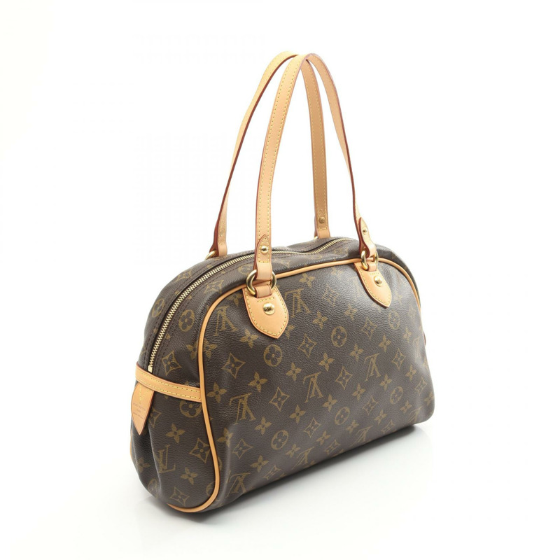 路易威登 Montorgueil PM 單肩包 M95565 Monogram 帆布 棕色 二手 LV-1