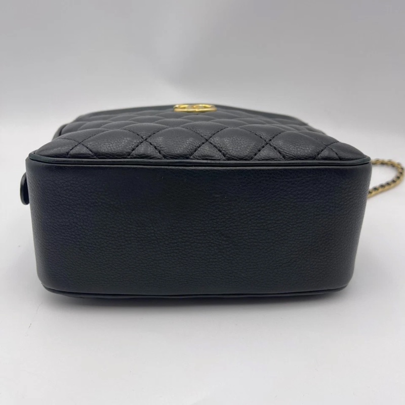 Chanel香奈兒小型經典化妝箱女士單肩包相機包-4