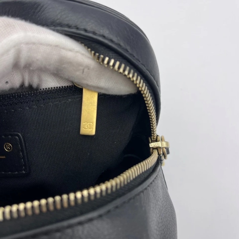 Chanel香奈兒小型經典化妝箱女士單肩包相機包-14