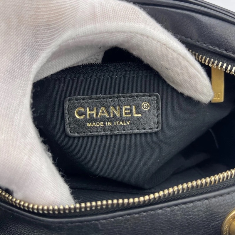 Chanel香奈兒小型經典化妝箱女士單肩包相機包-19