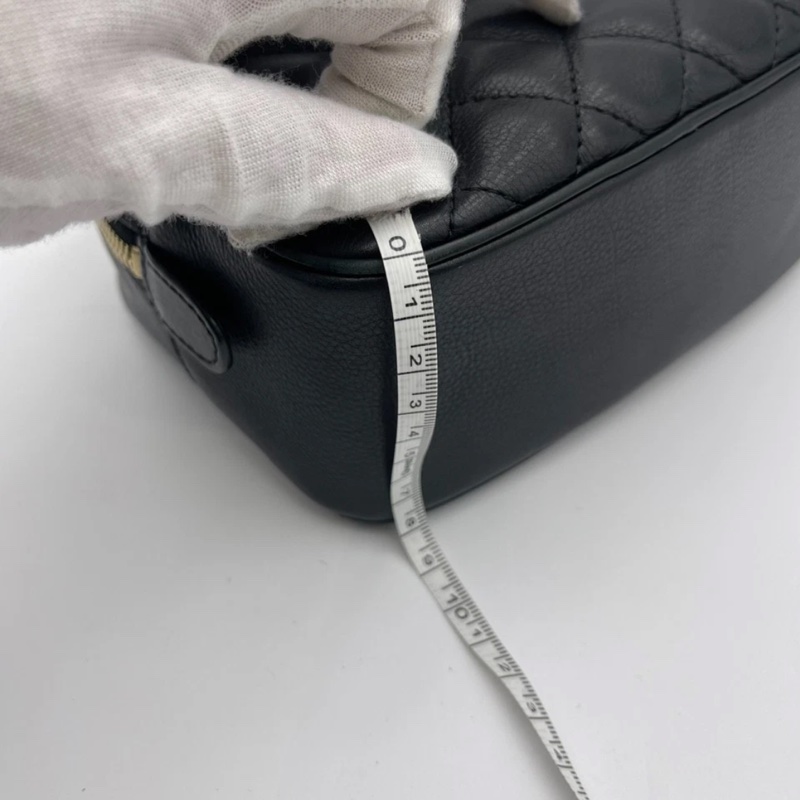 Chanel香奈兒小型經典化妝箱女士單肩包相機包-20