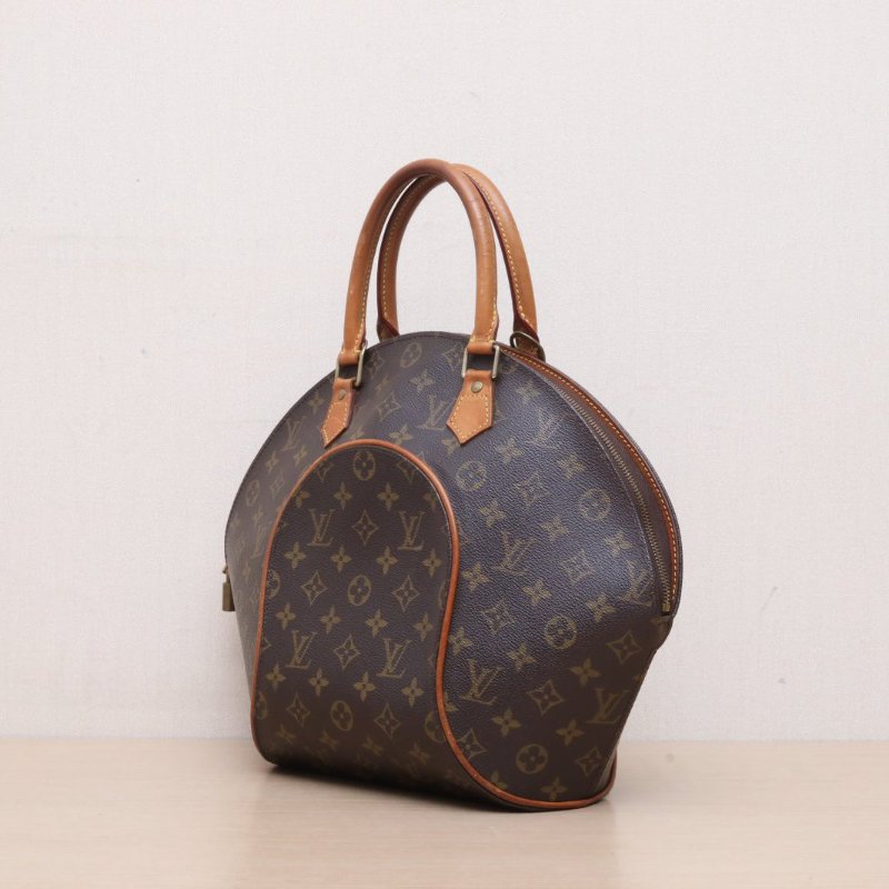 LOUIS VUITTON 中古河蚌包大號老花PVC1998肩背包-2