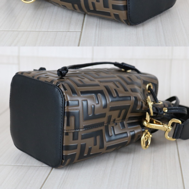 Fendi 老花mini 水桶包-11