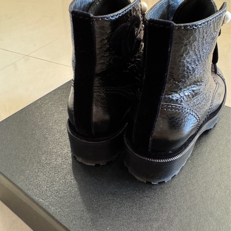 超美香奈兒短靴36.5號-13