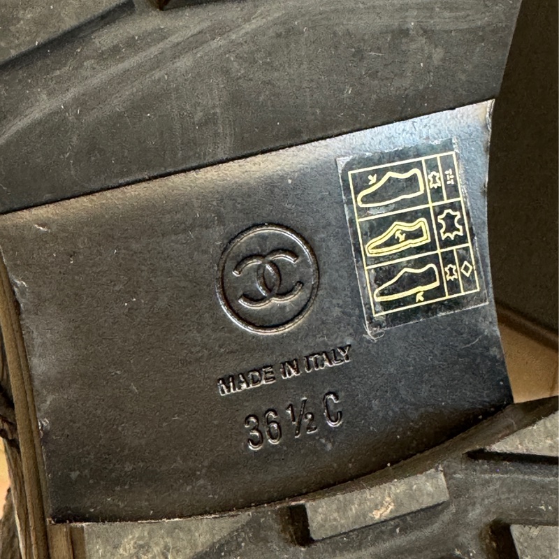 超美香奈兒短靴36.5號-19