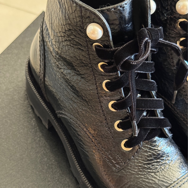 超美香奈兒短靴36.5號-21