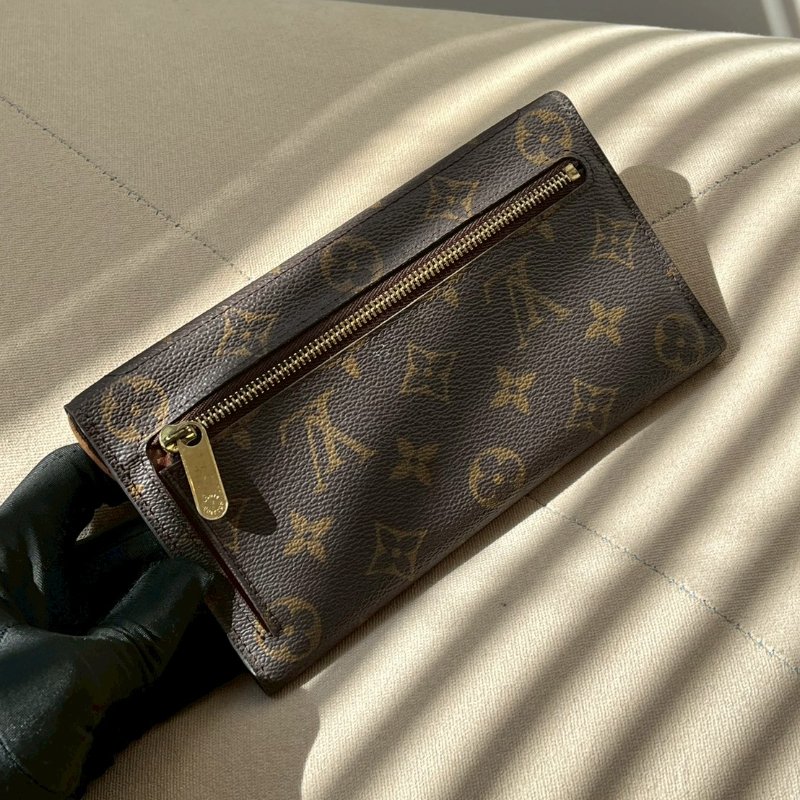 Louis vuitton三折中夾-8