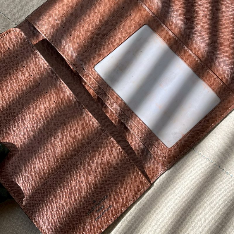 Louis vuitton三折中夾-14