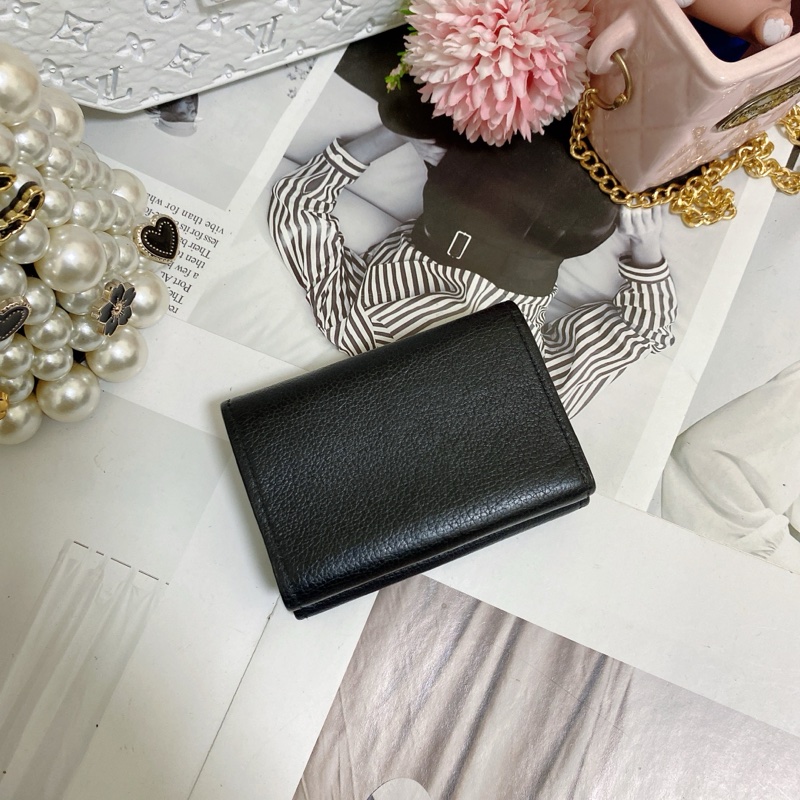 LV M63921 Lockmini三折短夾 🏅-5