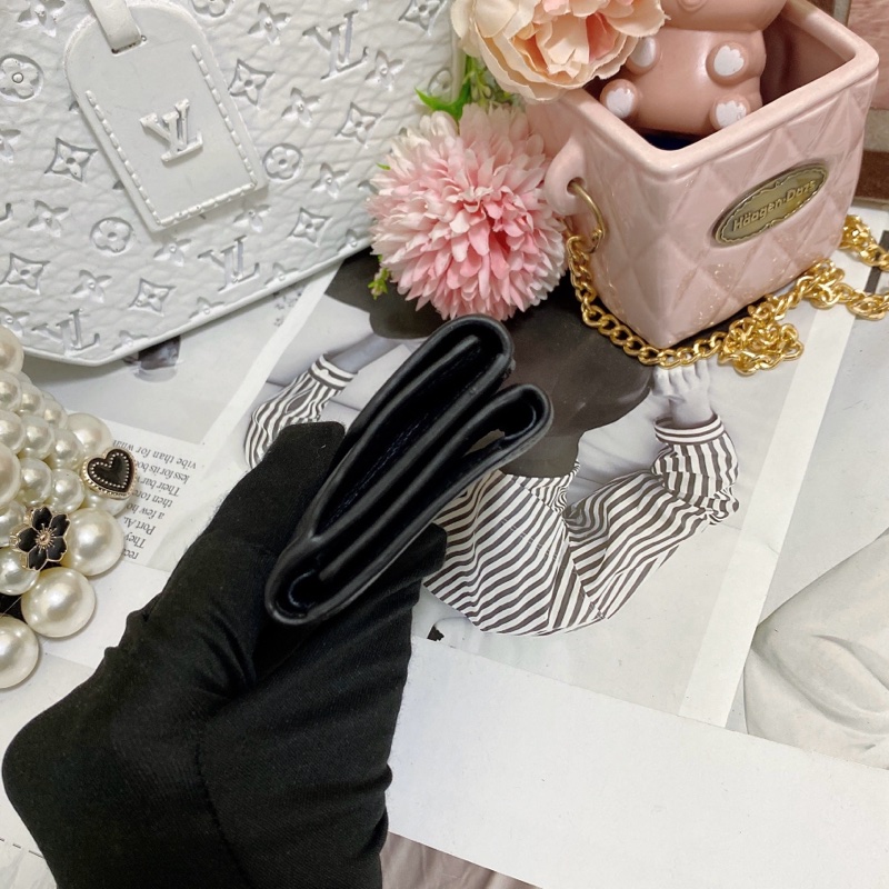 LV M63921 Lockmini三折短夾 🏅-7