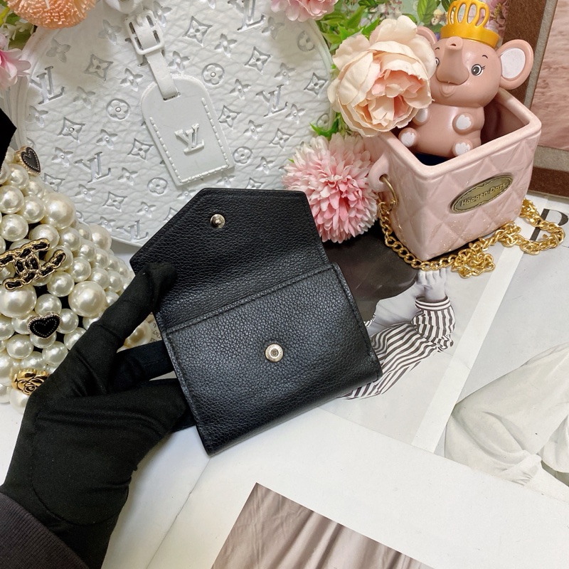 LV M63921 Lockmini三折短夾 🏅-12