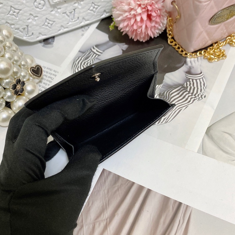 LV M63921 Lockmini三折短夾 🏅-13