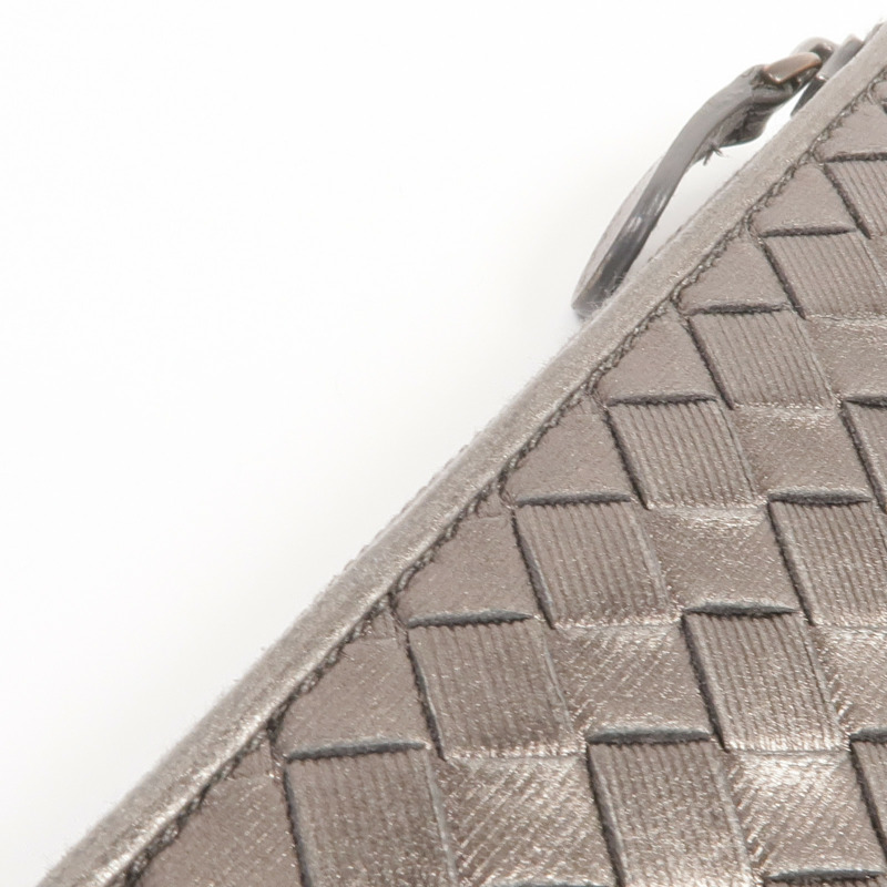 BOTTEGA VENETA 織紋皮革Zipped Long Wallet長錢包-11