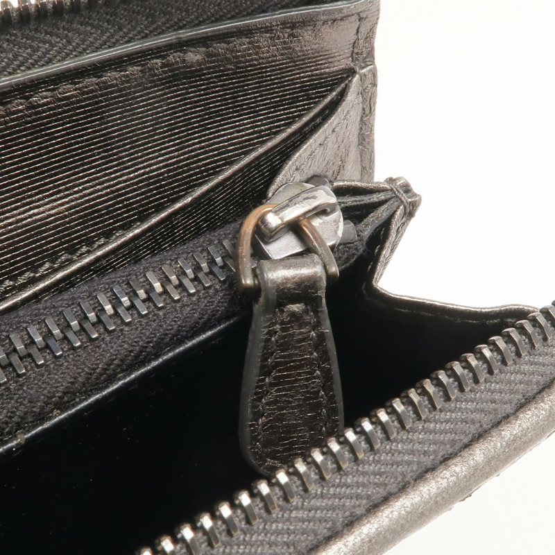 BOTTEGA VENETA 織紋皮革Zipped Long Wallet長錢包-15