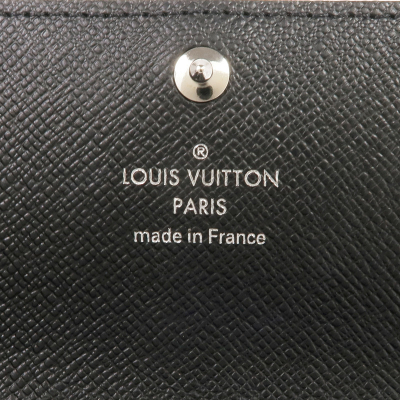 LOUIS VUITTON Damier Graphite Porte Cles Voiture銀扣鎖匙包-11