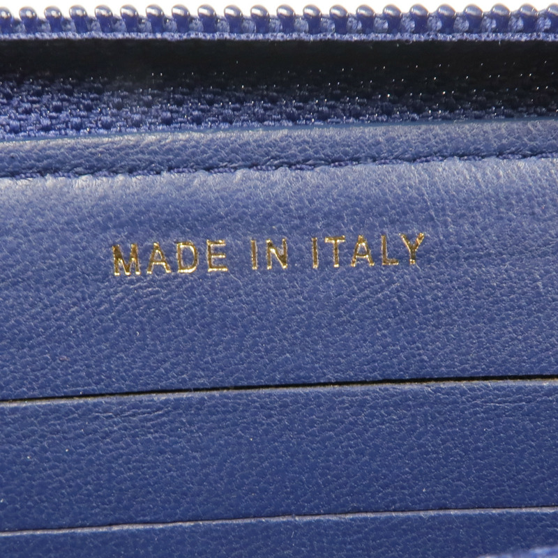 CHANEL 羊皮皮革Boy Zipped Wallet金扣錢包-14