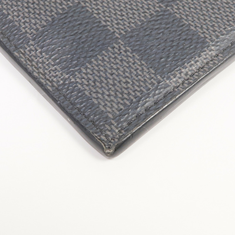 LOUIS VUITTON Damier Graphite Coin Card Holder銀扣零錢包/卡片套-11