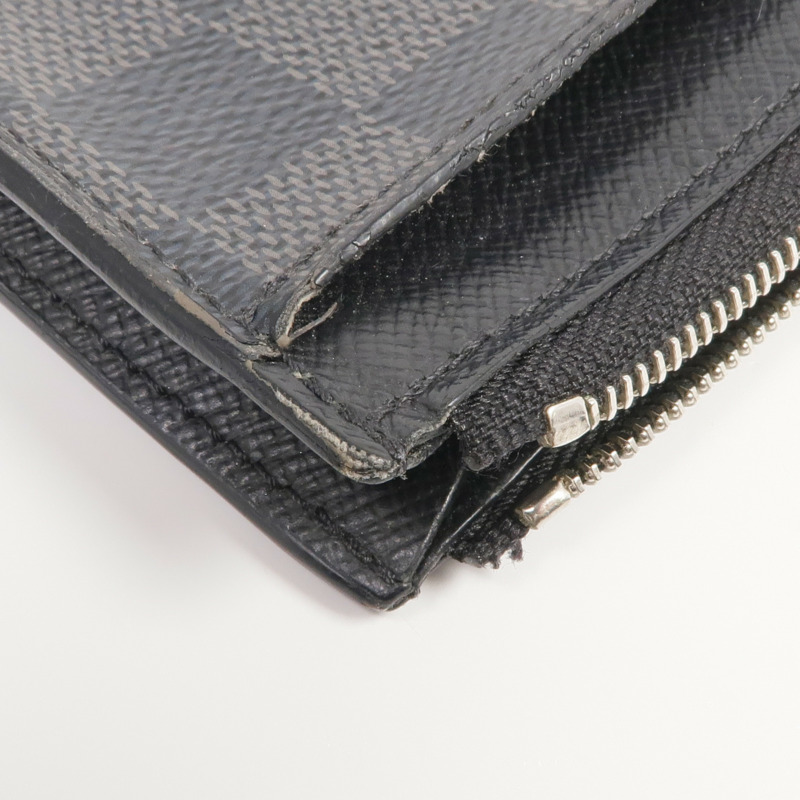 LOUIS VUITTON Damier Graphite Coin Card Holder銀扣零錢包/卡片套-12