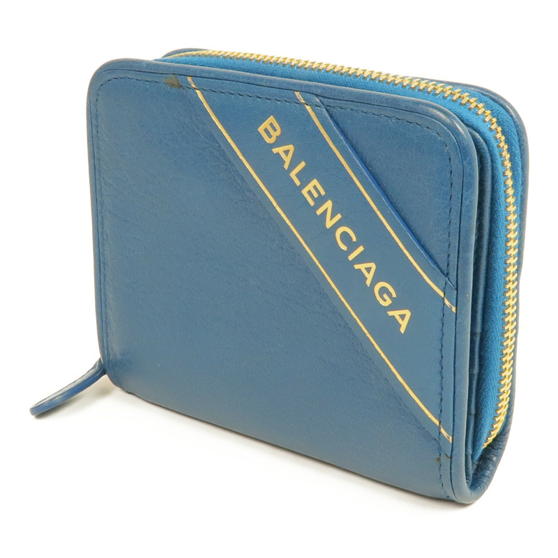 BALENCIAGA 皮革Blanket Billfold Wallet金扣錢包-2