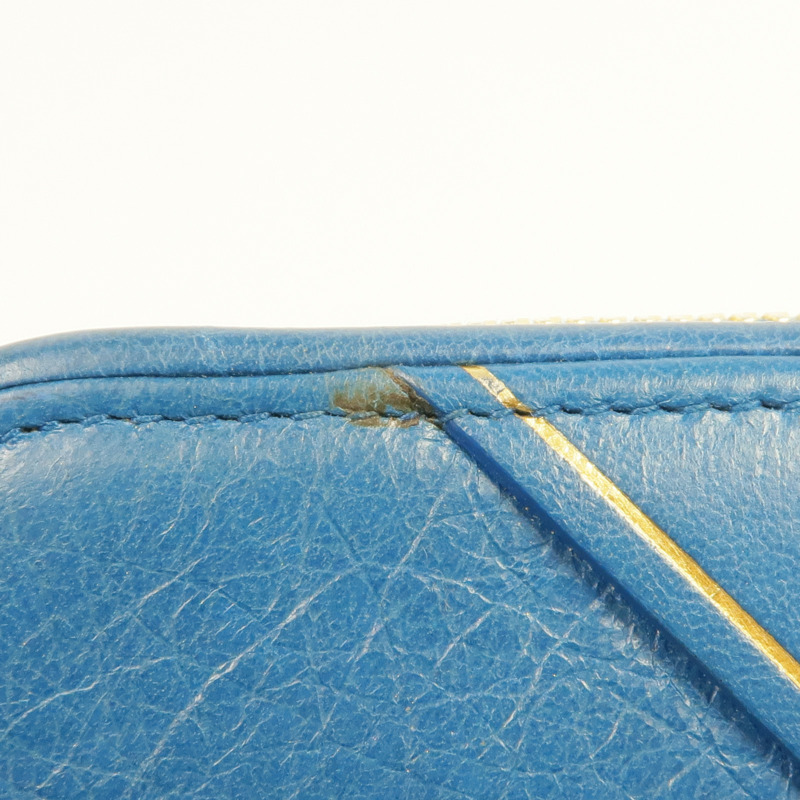 BALENCIAGA 皮革Blanket Billfold Wallet金扣錢包-12