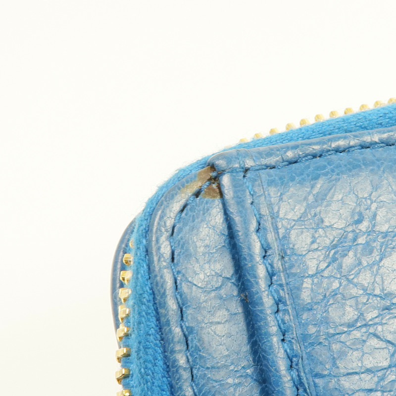 BALENCIAGA 皮革Blanket Billfold Wallet金扣錢包-16