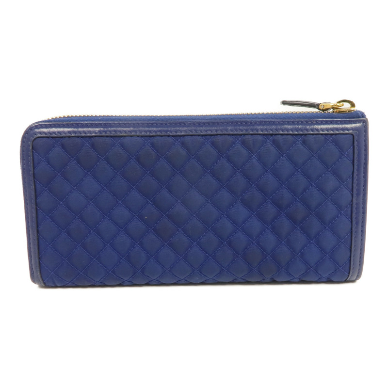 PRADA 尼龍Long Wallet金扣長錢包-1