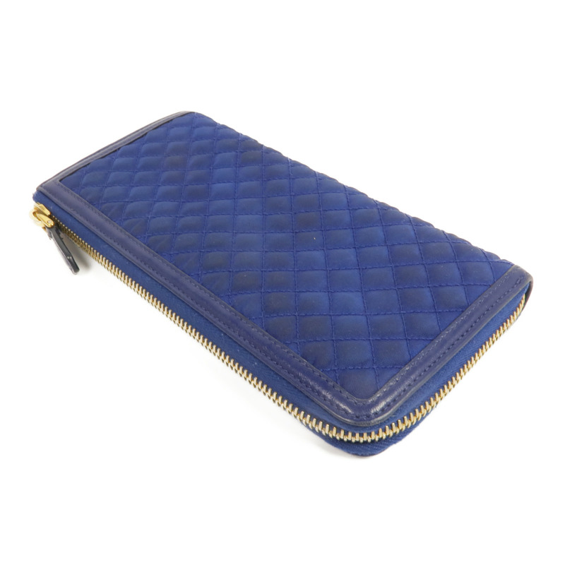 PRADA 尼龍Long Wallet金扣長錢包-4